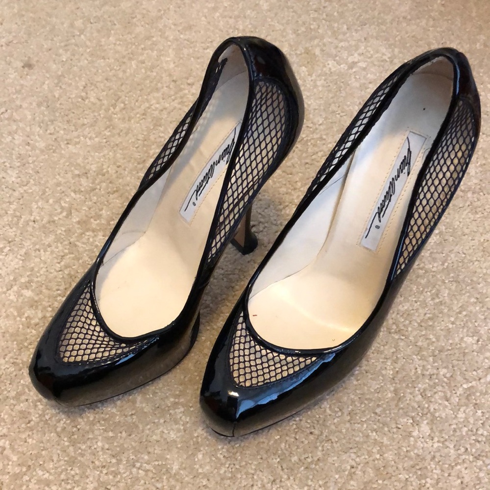 Brian Atwood Dante Fishnet Pumps